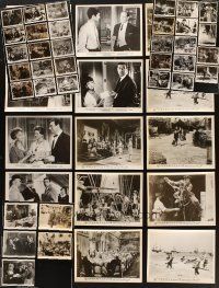 1p106 LOT OF 49 8X10 STILLS '40s-60s great images from a variety of movies!