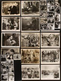 1p118 LOT OF 38 8x10 STILLS '30s-70s many images over four decades of movies!