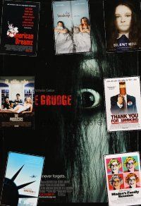 1p226 LOT OF 27 UNFOLDED DOUBLE-SIDED ONE-SHEETS '01 - '06 The Grudge, Silent Hill & more!