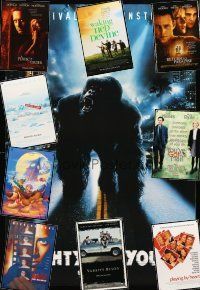 1p245 LOT OF 32 UNFOLDED MOSTLY DOUBLE-SIDED ONE-SHEETS '86 - '00 Mighty Joe Young & more!