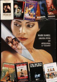 1p290 LOT OF 27 UNFOLDED MOSTLY VIDEO ONE-SHEETS '87 - '94 great images from a variety of movies!