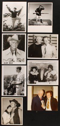 1p155 LOT OF 33 ALAN HALE JR. MOVIE, TV & PROMOTIONAL 8X10s '50s-80s great portraits & more!