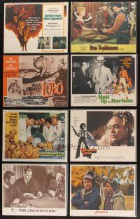 1p041 LOT OF 98 LOBBY CARDS '47 - '80 great images from a variety of movies!