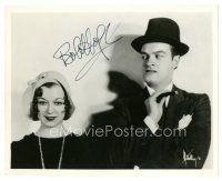 1r0845 BOB HOPE signed 7.25x9 REPRO still '80s cool portrait in hat with cigar and Dorothy Lamour!