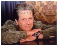1r0852 BRIAN WILSON signed color 8x10 REPRO still'90s cool smiling close up portrait of the musician