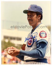 1r0749 FERGUSON JENKINS signed color 8x10 publicity still '90s the Chicago Cubs baseball pitcher!