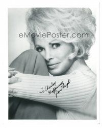 1r1006 JANET LEIGH signed 8x10 REPRO still '90s wonderful close up portrait of the gorgeous star!