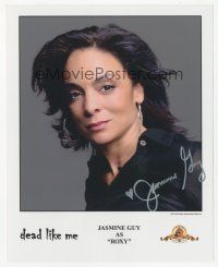 1r1009 JASMINE GUY signed color 8x10 REPRO still '00s cool close up portrait from Dead Like Me!