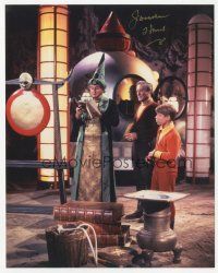 1r1041 JONATHAN HARRIS signed color 8x10 REPRO still '90s as Dr. Smith from Lost in Space!