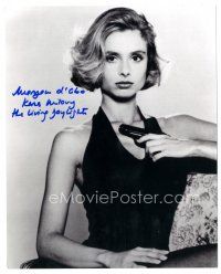 1r1120 MARYAM D'ABO signed 8x10 REPRO still '90s sexy Bond girl with gun from The Living Daylights!