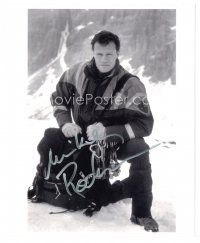 1r1131 MICHAEL ROOKER signed 8x10 REPRO still '90s great portrait with mountain climbing gear!