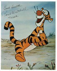 1r1168 PAUL WINCHELL signed color 8x10 REPRO still '90s he was the voice of Tigger!
