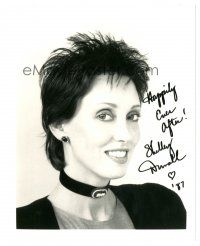 1r1243 SHELLEY DUVALL signed 8x10 REPRO still'80s close up head and shoulders portrait with necklace