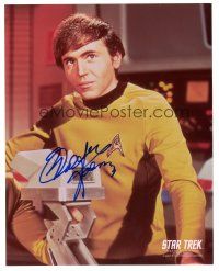 1r1307 WALTER KOENIG signed color 8x10 REPRO still '00s cool sci-fi portrait as Star Trek's Chekov!