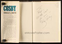 1r0246 BILL COSBY signed hardcover book '86 an illustrated biography of the famous comedian!