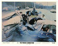 1r0149 FRENCH CONNECTION signed LC #1 '71 by Gene Hackman, cops at car crash scene!