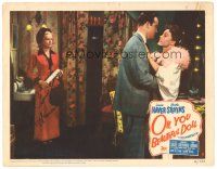 1r0179 OH YOU BEAUTIFUL DOLL signed LC #8 '49 by June Haver, watching Stevens embracing Robbins!
