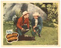 1r0187 SILVER CITY BONANZA signed LC #7 '51 by Buddy Ebsen, who's with Rex Allen over dead dog!