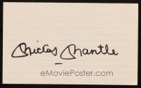 1r0432 MICKEY MANTLE signed 3x5 index card '90s can be framed & displayed with a repro still!