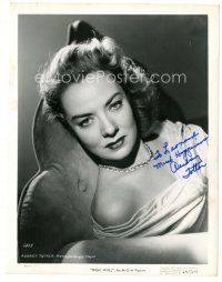 1r0481 AUDREY TOTTER signed 8x10.25 still '48 sexy head & shoulders portrait from High Wall!