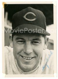 1r0456 HARRY GUMBERT signed 5x7 still '40s the Cincinnati Reds major league baseball pitcher!