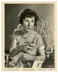 1r0606 JUDITH ANDERSON signed 8x10 still '58 seated close up from Cat on a Hot Tin Roof!