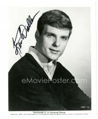 1r0612 KEIR DULLEA signed 8x10 still '65 great head & shoulders portrait from Madame X!
