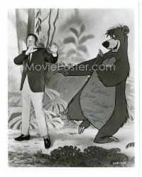 1r0667 PHIL HARRIS signed 8x10 still '65 he was the voice of Baloo in Disney's The Jungle Book!