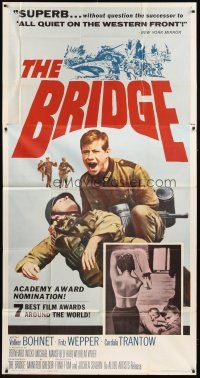 1s519 BRIDGE 3sh '61 German teens in World War II, Folker Bohnet, Fritz Wepper!