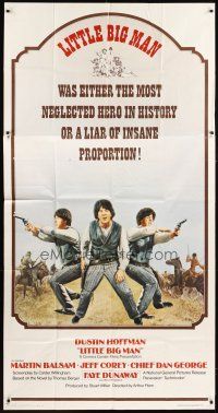 1s632 LITTLE BIG MAN int'l 3sh '71 Dustin Hoffman is the most neglected hero in history, Arthur Penn