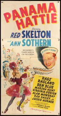 1s676 PANAMA HATTIE 3sh '42 art of laughing sailor Red Skelton & sexy dancer Ann Sothern!