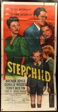 1s732 STEPCHILD 3sh '47 Brenda Joyce, the other mother of his children used hate to steal his love!