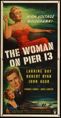 1s603 I MARRIED A COMMUNIST 3sh '50 high voltage melodrama of The Woman on Pier 13!