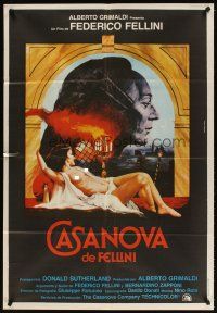 1s150 FELLINI'S CASANOVA Argentinean '77 Il Casanova di Federico Fellini, best different sexy art!
