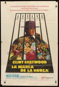 1s163 HANG 'EM HIGH Argentinean '68 Eastwood, they hung the wrong man and didn't finish the job!