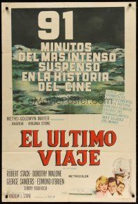 1s182 LAST VOYAGE Argentinean '60 91 minutes of the most intense suspense in movie history!