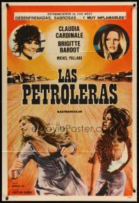 1s184 LEGEND OF FRENCHIE KING Argentinean '71 sexiest Claudia Cardinale punching Brigitte Bardot!