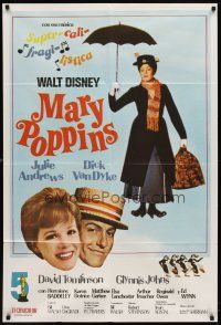 1s194 MARY POPPINS Argentinean R70s Julie Andrews & Dick Van Dyke in Walt Disney's classic!