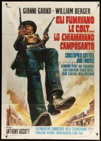 1s270 BULLET FOR A STRANGER Italian 1p '71 Gianni Garko, cool Casaro spaghetti western art!