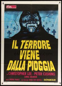 1s285 CREEPING FLESH Italian 1p '73 Freddie Francis, cool completely different monster artwork!