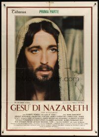 1s343 JESUS OF NAZARETH Italian 1p '77 Franco Zeffirelli, great close portrait of Robert Powell!