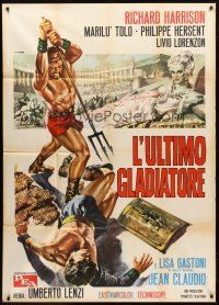 1s375 MESSALINA VS. THE SON OF HERCULES Italian 1p '64 Lenzi's L'ultimo gladiatore, Casaro art!