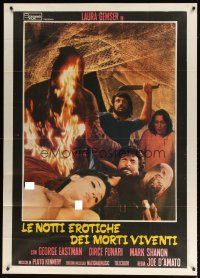 1s424 SEXY NIGHTS OF THE LIVING DEAD Italian 1p '80 Le notti erotiche dei morti viventi, wild!