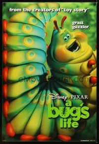 1t130 BUG'S LIFE DS 1sh '98 Walt Disney, Pixar CG cartoon, giant caterpillar!