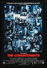 1t153 COMMITMENTS video 1sh '91 Alan Parker, Irish rock, they were willing to risk it all!