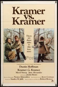 1t391 KRAMER VS. KRAMER int'l 1sh '79 Dustin Hoffman, Meryl Streep, child custody & divorce!