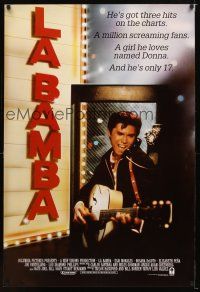 1t394 LA BAMBA int'l 1sh '87 rock and roll, Lou Diamond Phillips as Ritchie Valens!