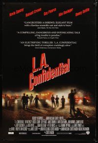 1t392 L.A. CONFIDENTIAL DS 1sh '97 Russell Crowe, Guy Pearce, Kevin Spacey, Kim Basinger!