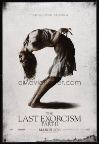 1t405 LAST EXORCISM PART II teaser DS 1sh '13 Ashley Bell, creepy image, the second coming!