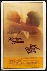 1t410 LAST TANGO IN PARIS 1sh R82 Marlon Brando, Maria Schneider, Bernardo Bertolucci!